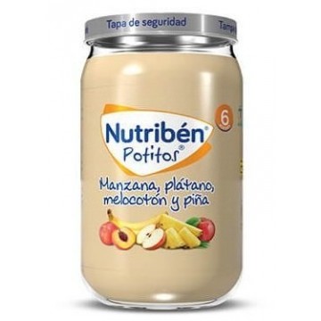 Nutribén Potitos Manzana,...